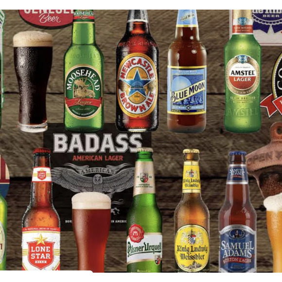 BRIEF INSANITY *Beer for Breakfast* Lounge PJ Pants | Small, New - Picture 3 of 7